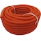 Hydromaxx 2 in. x 100 ft Flexible Corrugated Orange HDPE NON Split Tubing Wire Loom OHDPENS200100 - alternate 1